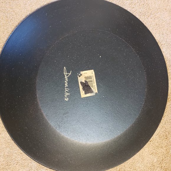 Primitive Country Farm 11.5" Wood Plate Cabin - Picture 7 of 9